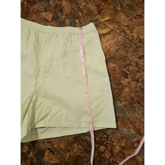 BP. Women's Sport Shorts In‎ Green Limecream Size Small (A128) - Picture 6 of 10